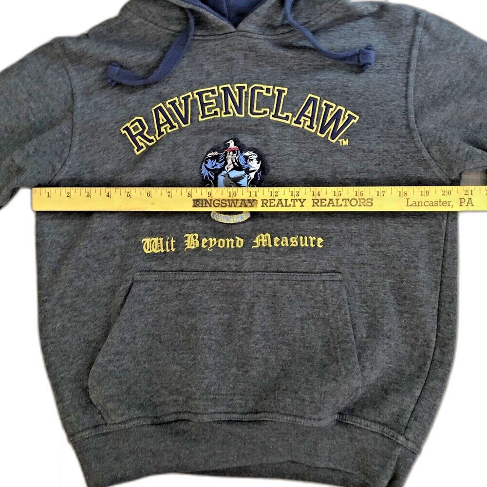 Harry Potter Ravenclaw Varsity Hoodie Womens Size S Sweatshirt Offical Licensed - Picture 8 of 13